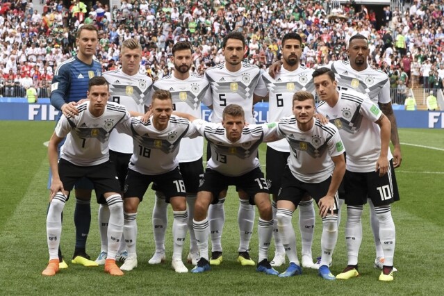 德國隊的一眾球星在出場前亦是把頭髮打理得十分有型