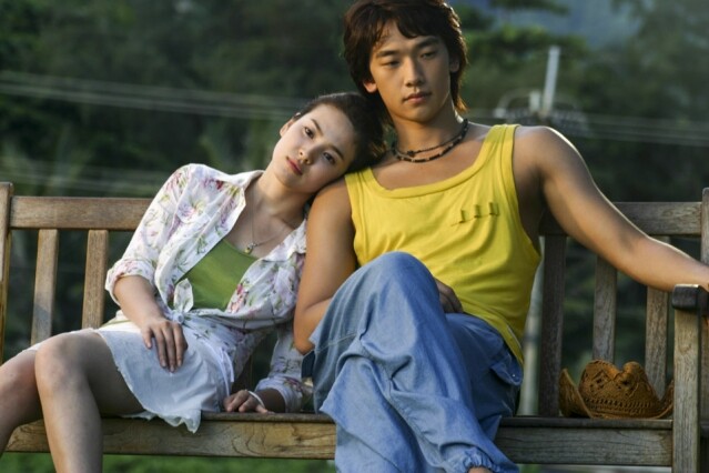 宋慧喬 2004 年在《浪漫滿屋》夥拍 Rain