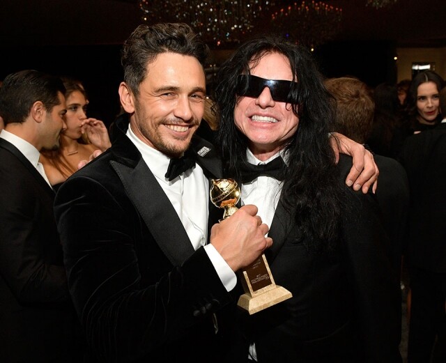 James Franco and Tommy Wiseau