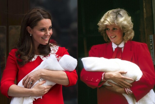 凱特透過模仿戴安娜王妃的造型來向她致敬
