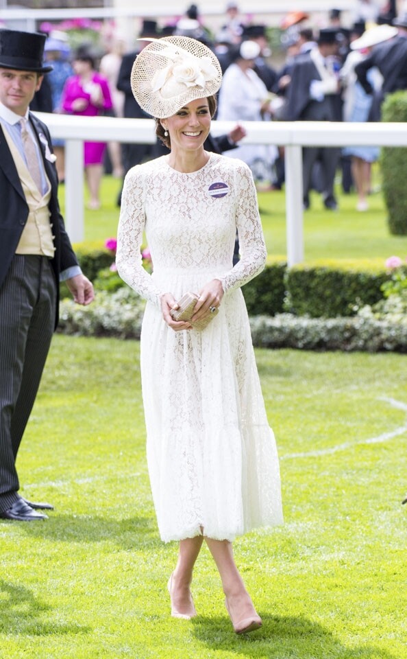 首次觀賞皇室賽馬比賽：Kate Middleton
