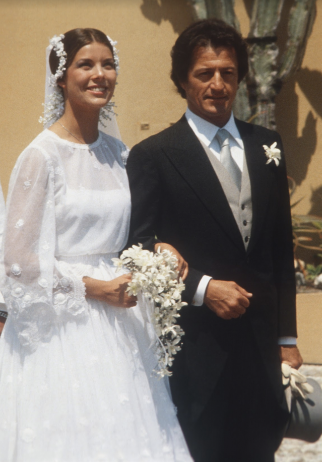摩納哥皇室 Princess Caroline ＆ Philippe Junot