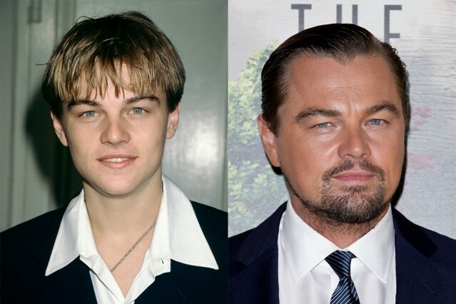 Leonardo DiCaprio 一談到神級男神變油膩大叔，第一個自然會想起 Leonardo DiCaprio，還記得他於 《Titianic 》中的小鮮肉形象，迷倒一眾女士嗎？幸好他現在還有演技補救，不致於一無所有。