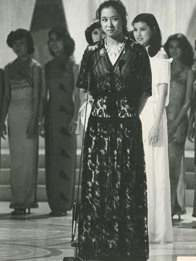 朱玲玲 1977 年當選香港小姐冠軍及最上鏡小姐，已是 42 年前的事了。