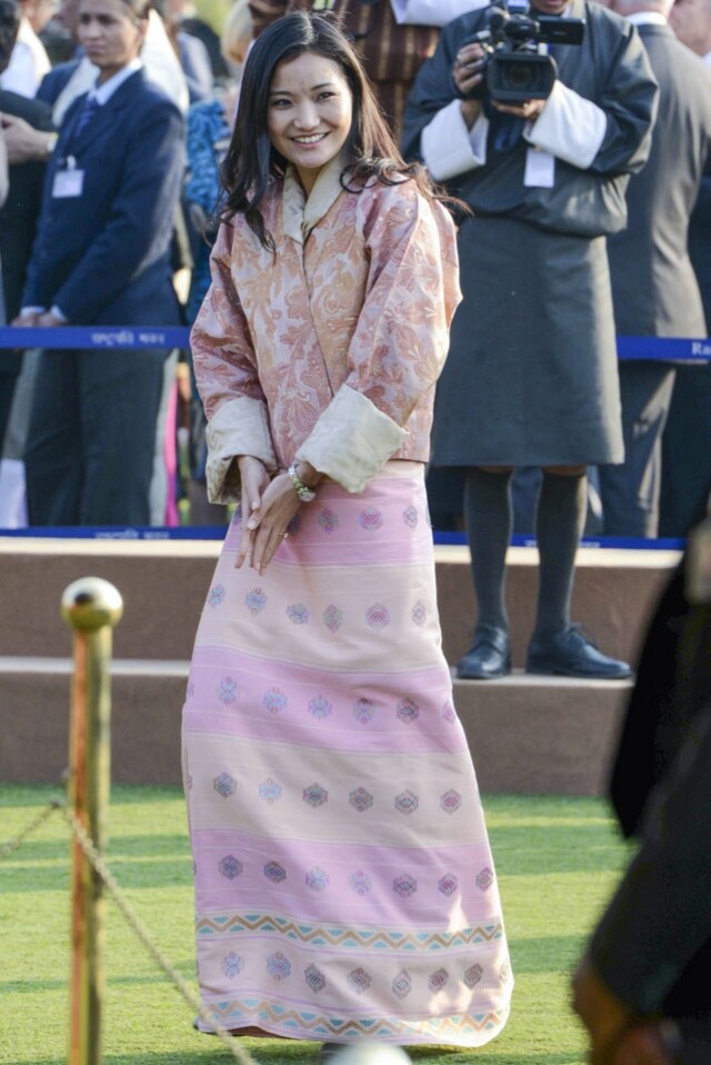 不丹的 Queen Jetsun Pema 21 歲便登上王后寶座，成為世界上最年輕的王后
