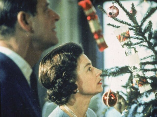 伊麗莎白女王和菲利普親王是最後佈置 Windsor Castle 聖誕樹的人。