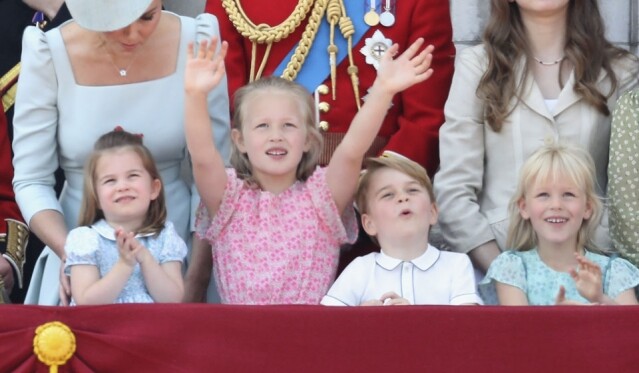 每年閱兵儀式的時候，皇室成員一家人也會齊集在白金漢宮的露台上觀