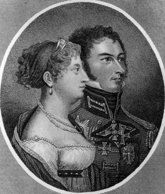 後來，利奧波德一世的姐姐在 1818 年嫁給了夏洛特公主的叔叔－愛德華王子