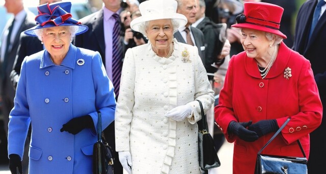 要形容英女皇的王室時尚，兩個字 ﹣ 長情。登基六十多年，頭髮由黑變白，唯一不變的是她始終手持 Launer 手袋，腳踏 Anello & Davide Loafer 鞋。女皇對穿搭相當有原則，無論穿上什麼顏色的外套，都必定要配搭一頂同色系的禮帽，才能稱為 total look！時尚圈最近又流行起 mono tone，英女皇幾十年前已經完美駕馭了！