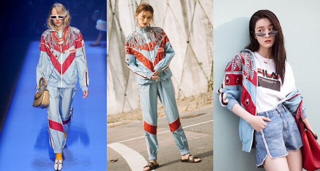 Gucci 2018 春夏系列 Alessandro Michele 入主 Gucci 後,設計更是年輕化,內地演員張雪迎跟 Janice Man 都不約而同地穿上 Gucci 2018 春夏系列運動風外套示人,哪位穿得較好看呢? Gucci 2018 春夏系列 Alessandro Michele 入主 Gucci 後,設計更是年輕化,內地演員張雪迎跟 Janice Man 都不約而同地穿上 Gucci 2018 春夏系列運動風外套示人,哪位穿得較好看呢?