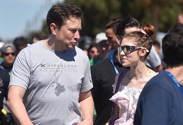 Elon Musk 與 Grimes