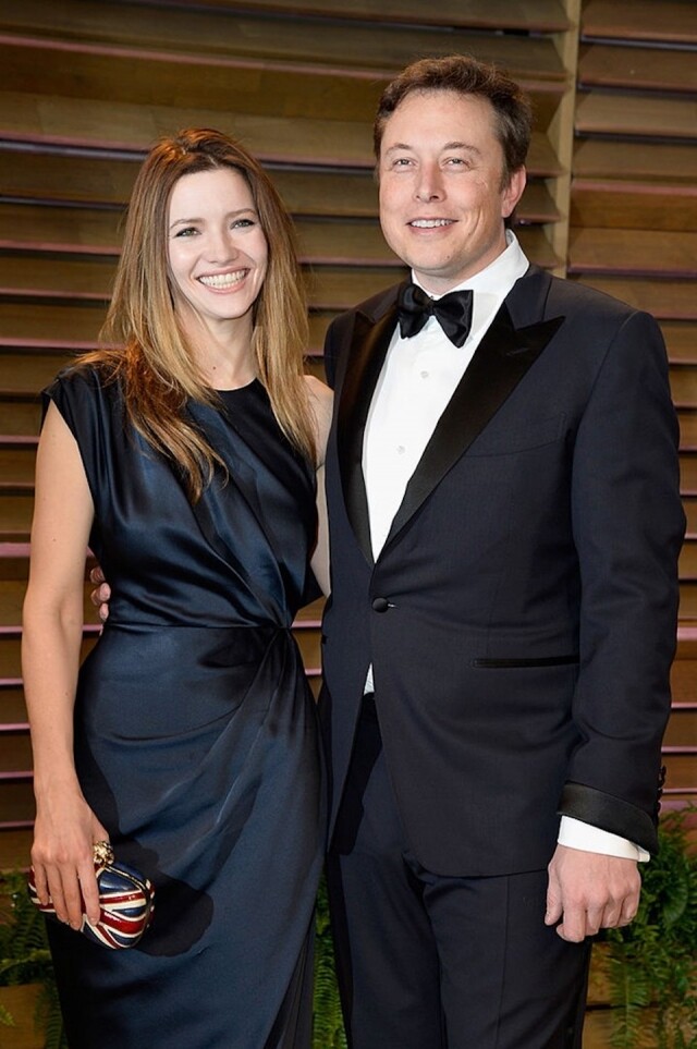 Elon musk 與前妻 Justine Wilson