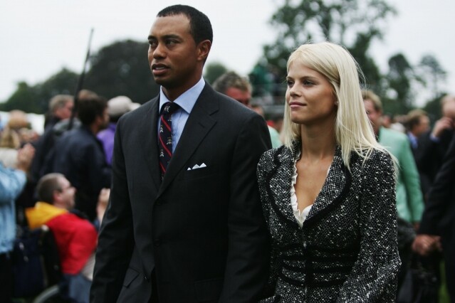 Tiger Woods 和 Elin Nordegren