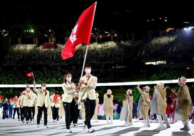 2020 東京奧運開幕香港隊代表