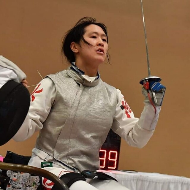 2020 東京殘奧輪椅劍擊代表：吳舒婷
