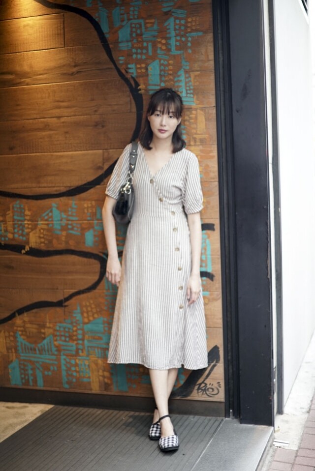 趙頌茹認為一件式連身裙是衣櫃必備的時裝單品。