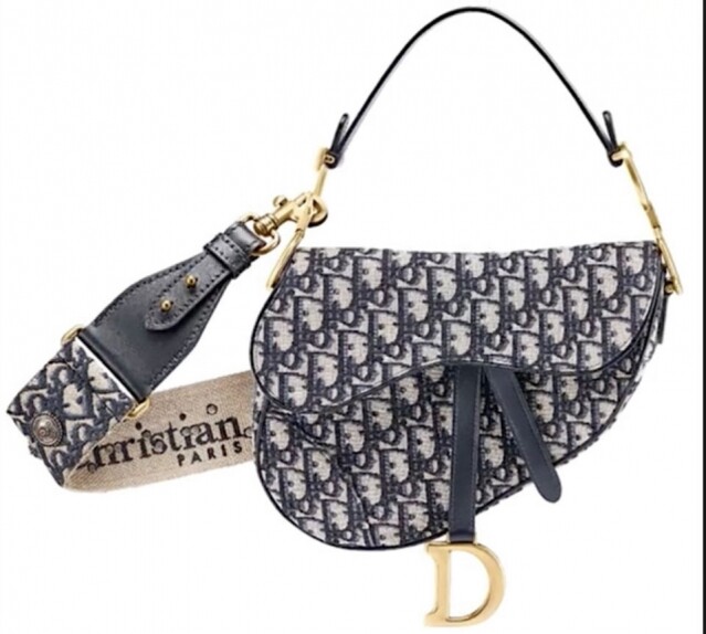 阿 Yu 心儀 Dior Saddle Bag。 阿 Yu 心儀 Dior Saddle Bag。