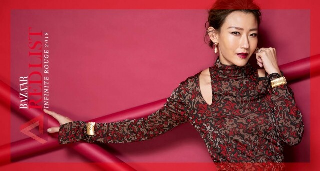 餐廳大廚 Esther Sham 保持體態苗條的方法是挺胸收腹。