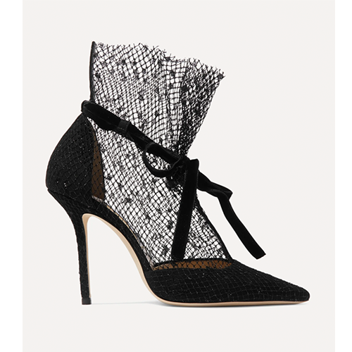 Jimmy Choo 網紗高跟鞋