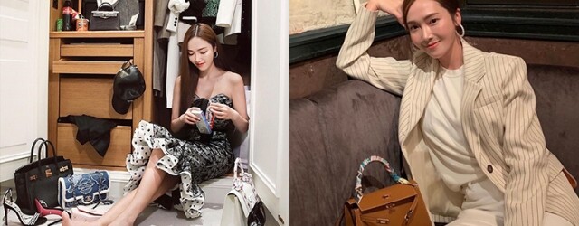 名牌手袋女皇 Jessica 鄭秀妍極愛 Hermes 手袋! 手袋收藏量驚人款款都是經典長青款 名牌手袋女皇 Jessica 鄭秀妍極愛 Hermes 手袋! 手袋收藏量驚人款款都是經典長青款