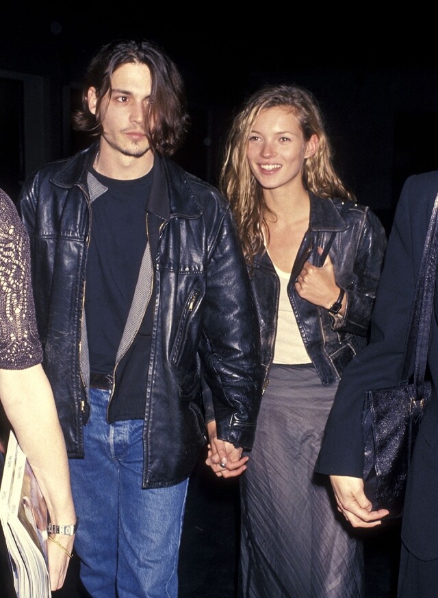 Johnny Depp 與名模 Kate Moss 曾經是娛圈中最登對的戀人 Johnny Depp 與名模 Kate Moss 曾經是娛圈中最登對的戀人