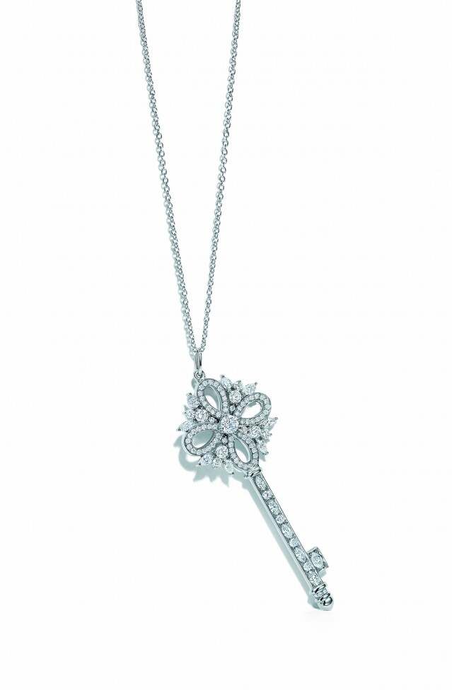 Tiffany & Co. Tiffany Keys 系列鑽石頸鏈 $57,000