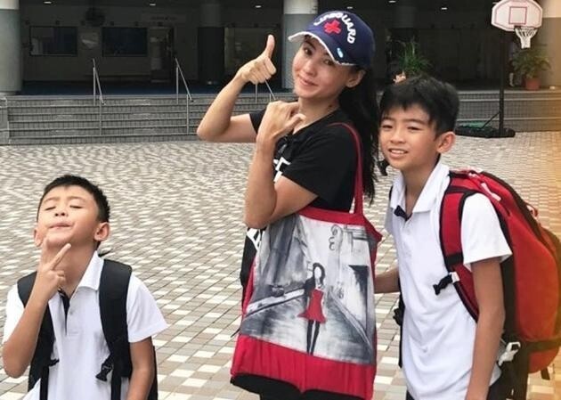 現年 38 歲的張栢芝與謝霆鋒於 2011 年離婚後, 現年 38 歲的張栢芝與謝霆鋒於 2011 年離婚後,