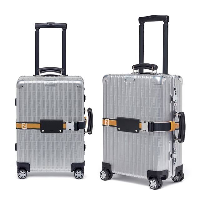 Rimowa 為了慶祝鋁合金行李箱面世80周年,便跟 Fendi 聯手合作 Rimowa 為了慶祝鋁合金行李箱面世80周年,便跟 Fendi 聯手合作