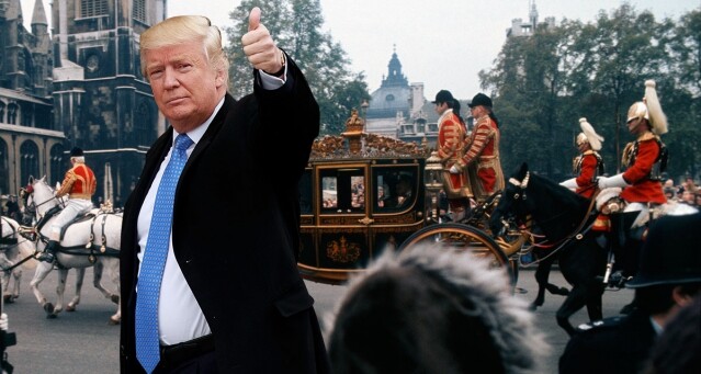 特朗普（Donald Trump）今年秋天將會到訪英國，他向英國方面要求皇家馬車接待。身為美國總統，外訪時要求最高級別的接待無可厚非，但此舉卻令英國警方相當頭疼，因為馬車對特朗普來說太危險了！