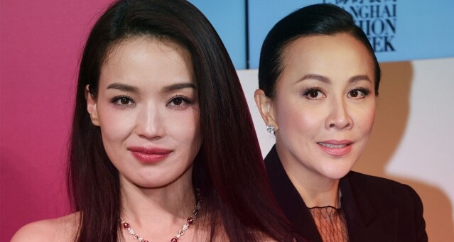 一線女星素顏前後對比，自信就是最有效的化妝品