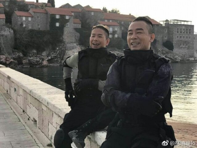 錢嘉樂每一個動作場面都會親身上陣做示範 錢嘉樂每一個動作場面都會親身上陣做示範