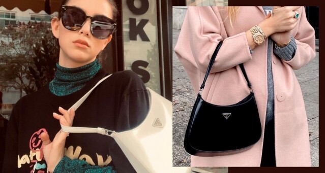 2021 「腋下包」 Shoulder Bag 繼續大熱！女星 KOL 一致推薦 Prada Cleo Bag