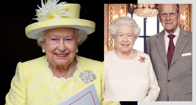 英女皇戴胸針出席菲臘親王葬禮背後意義！英女王愛用的心口針暗藏玄機
