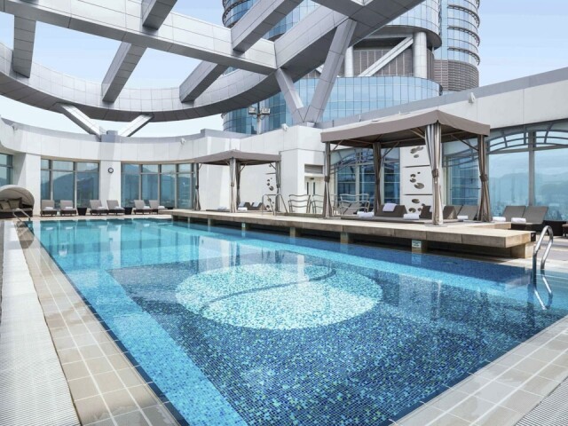Chuan Spa的頂樓泳池