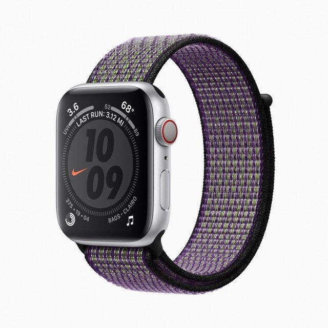 大熱款式還有 Apple Watch S5 與 Nike 聯乘錶款 Apple Watch Nike。