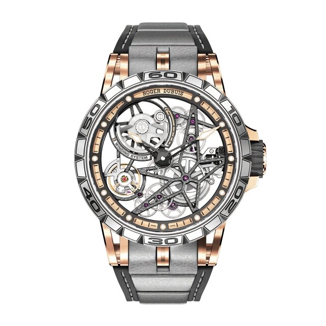 Roger Dubuis的鏤空設計手表錶