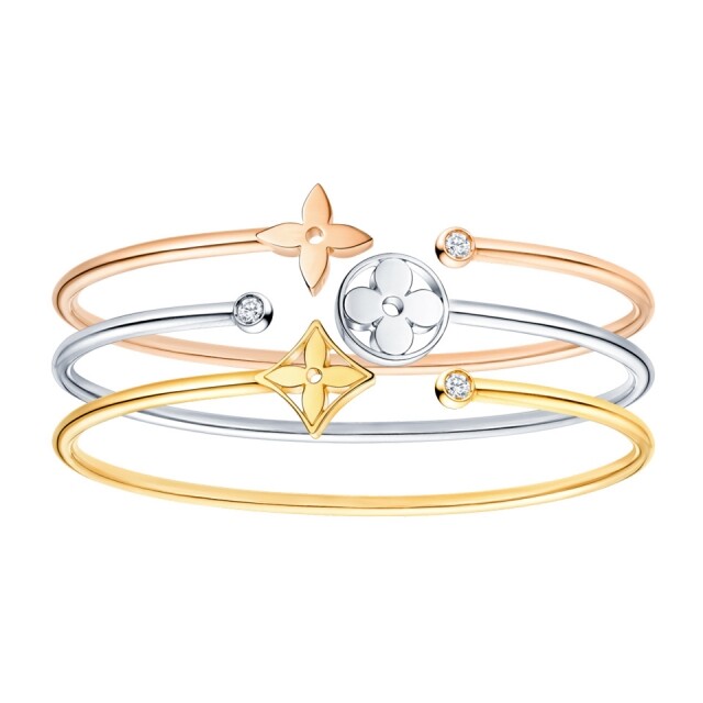 Louis Vuitton Fine Jewelry Idylle Blossom系列手鐲