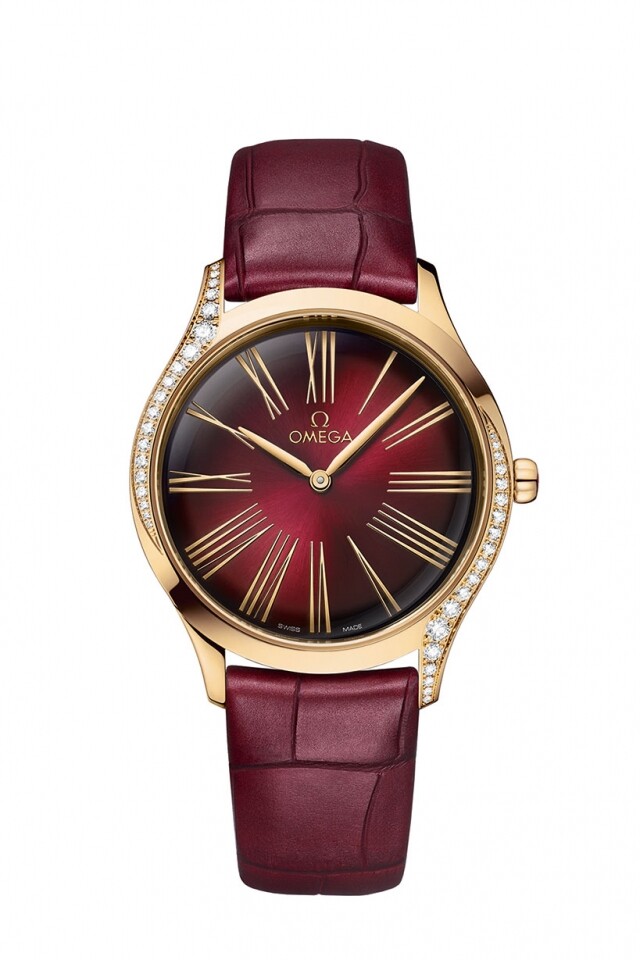 這款 Tresor 系列的女裝手錶用上全新 18K Moonshine™ 黃金，手錶的色調比傳統黃金柔和淡雅，而且顏色更為持久。