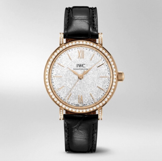 2019 年新推出的 Portofino 女裝手錶是 IWC Schaffhausen 全系列產品中最小巧的款式。