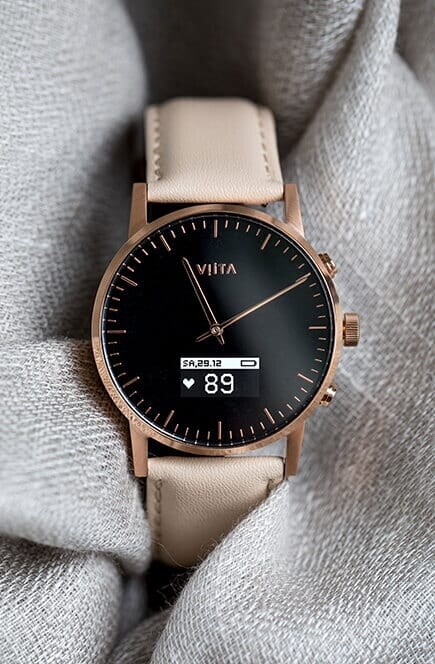 VIITA Hybrid HRV 智能手錶系列主打運動和健康功能。
