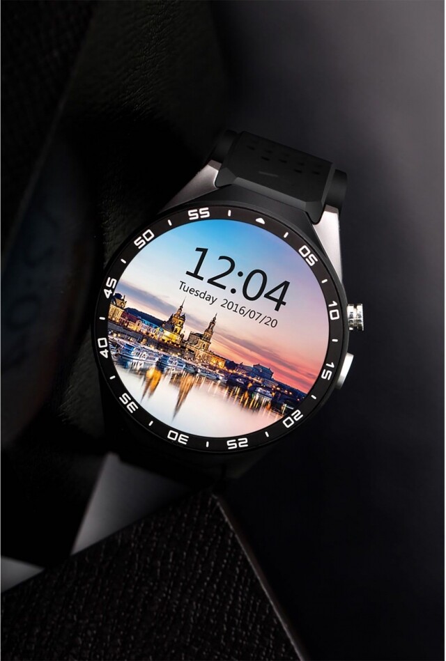 King Wear KW88 智能手錶高清拍攝功能。