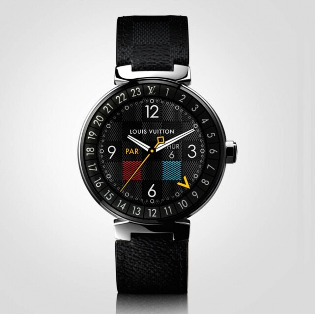 Louis Vuitton Tambour Horizon smartwatch 智能腕錶。