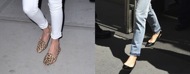 平底鞋要這樣穿！Natalie Portman、Gigi Hadid 全是平底鞋穿搭高手