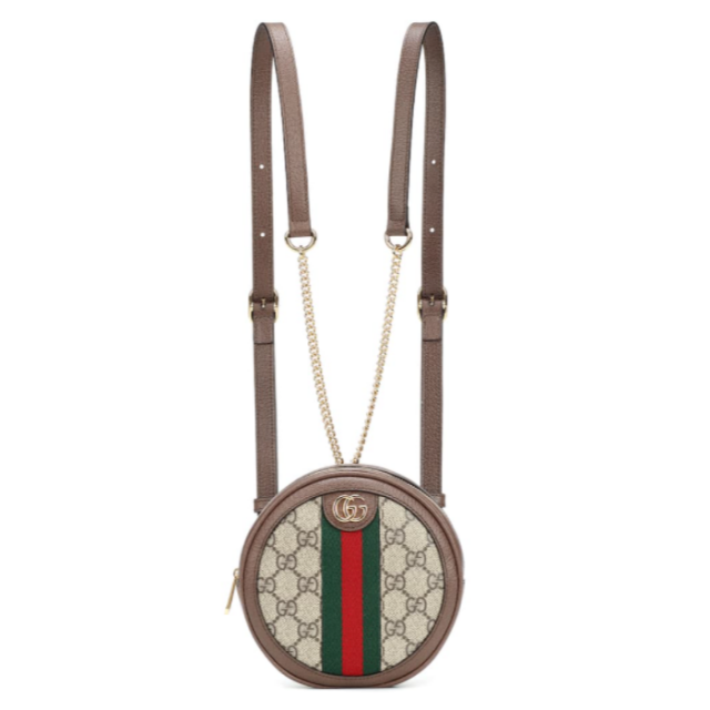 Gucci Ophidia GG Supreme 皮革小背囊