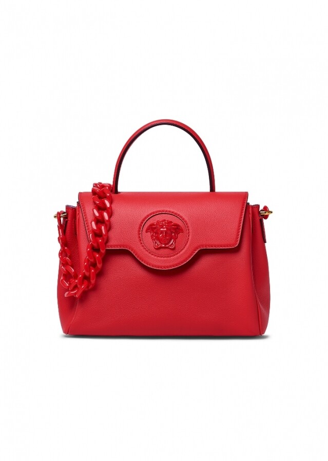 Versace La Medusa 紅色手袋 Versace La Medusa 紅色手袋