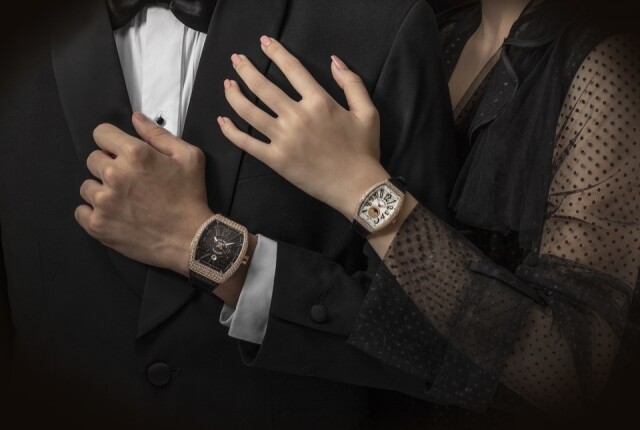 Franck Muller Vanguard Automatic 鑽石腕錶