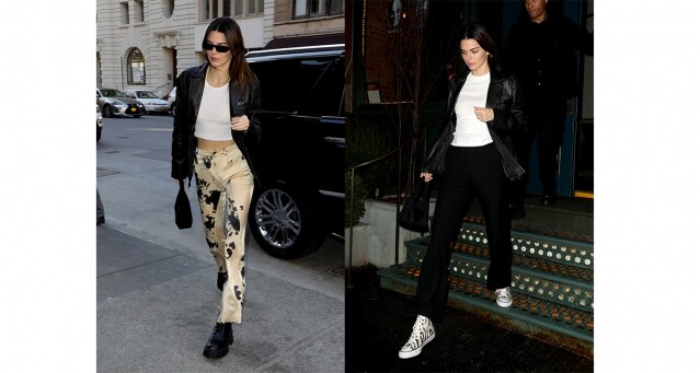 Kendall Jenner 的哪一款穿搭更顯長腿？