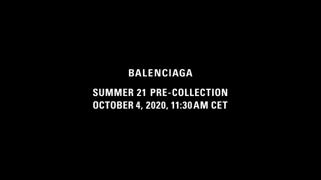2021 春夏巴黎時裝周直擊：Balenciaga