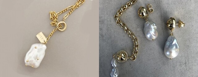 巴洛克珍珠耳環、頸鏈「不完美才顯得獨特」，推薦小眾品牌飾物愛用的款式