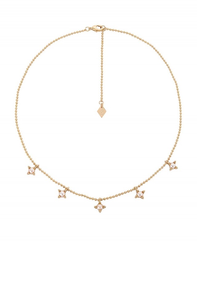 巴洛克珍珠飾物品牌：Joy Dravecky Jewelry 頸鏈 $763